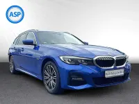 Gebraucht BMW 330e M Sport 184 PS (135 kW) 2022 Blau (portimao blau metallic) Kombi