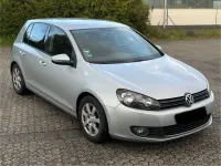Gebraucht VW Golf VI Highline 122 PS (89 kW) 2009 Silber Kleinwagen
