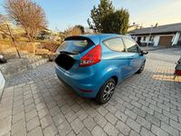 Gebraucht Ford Fiesta Trend 82 PS (60 kW) 2009 Blau Kleinwagen