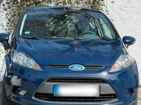 Gebraucht Ford Fiesta 60 PS (44 kW) 2010 Blau Kleinwagen