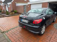 Gebraucht Peugeot 206 CC 109 PS (80 kW) 2007 Schwarz Cabrio