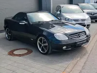 Gebraucht Mercedes SLK320 218 PS (160 kW) 2000 Schwarz Cabrio