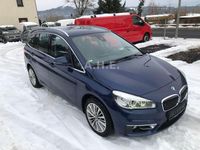 Gebraucht BMW 218 Gran Tourer Luxury Line 150 PS (110 kW) 2015 Blau Van / Kleinbus