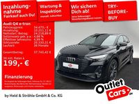 Gebraucht Audi Q4 e-tron S-Line 150 kW (204 PS) 2023 Mythosschwarz metallic SUV