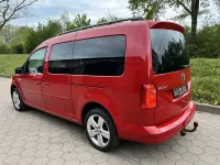 Second-hand VW Caddy Maxi S 150 CP (110 kW) 2017 Roșu Monovolum