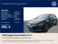 Gebraucht VW Golf VIII Style 190 PS (139 kW) 2022 Deep black perleffekt Limousine