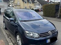 Gebraucht VW Sharan 177 PS (130 kW) 2014 Blau Van / Kleinbus