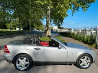 Second-hand Mercedes SLK200 136 CP (100 kW) 1997 Argintiu Cabrio