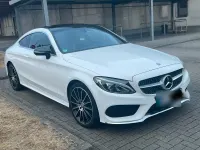 Gebraucht Mercedes C250 AMG line 211 PS (155 kW) 2016 Weiß Coupé