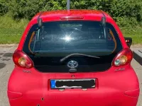 Brugt Toyota Aygo 68 HK (50 kW) 2008 Rød Hatchback