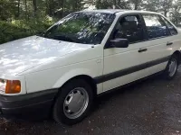 Gebraucht VW Passat 90 PS (66 kW) 1990 Weiß Limousine
