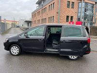Brugt VW Sharan Highline 140 HK (102 kW) 2014 Sort MPV