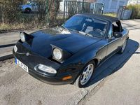 Second-hand Mazda MX5 120 CP (88 kW) 1993 Negru Cabrio