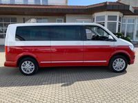 gebraucht VW Caravelle T6Comfortline TSI lang LE 4Motion 2x Schiebetür Kamera BENZIN