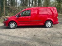 Gebraucht VW Caddy Maxi 105 PS (77 kW) 2015 Rot Van / Kleinbus