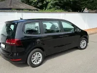 Gebraucht VW Sharan Trendline 150 PS (110 kW) 2016 Schwarz Van / Kleinbus