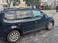 Gebraucht VW Touran 116 PS (85 kW) 2012 Schwarz Van / Kleinbus