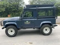 Gebraucht Land Rover Defender S 122 PS (89 kW) 2009 Blau SUV