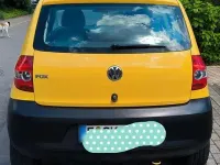 Gebraucht VW Fox 54 PS (39 kW) 2008 Gelb Kleinwagen