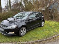 Gebraucht VW Polo Highline 90 PS (66 kW) 2014 Schwarz Kleinwagen