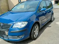 Usata VW Touran 105 CV (77 kW) 2007 Blu Monovolume