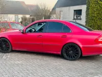 Gebraucht Mercedes E320 224 PS (164 kW) 2002 Rot Limousine