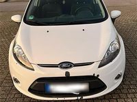 Gebraucht Ford Fiesta Trend 60 PS (44 kW) 2011 Weiß Kleinwagen
