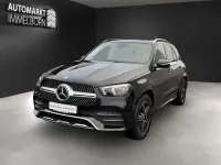Gebraucht Mercedes GLE350 de AMG 320 PS (235 kW) 2021 Schwarz/baltic black SUV