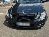 Gebraucht Mercedes E250 2009 Schwarz Limousine