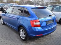 Gebraucht Skoda Rapid Ambition 90 PS (66 kW) 2015 Blau Kleinwagen
