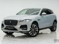 Gebraucht Jaguar F-Pace Luxury 404 PS (297 kW) 2021 Silber SUV