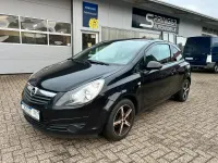 Gebraucht Opel Corsa Edition 87 PS (63 kW) 2010 Schwarz Kleinwagen