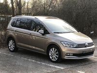 Gebraucht VW Touran Highline 179 PS (131 kW) 2016 Beige Van / Kleinbus