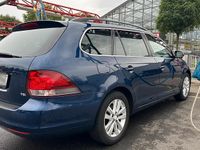 Gebraucht VW Golf VI Style 122 PS (89 kW) 2011 Blau Kleinwagen
