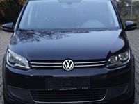 Gebraucht VW Touran 105 PS (77 kW) 2012 Schwarz Van / Kleinbus