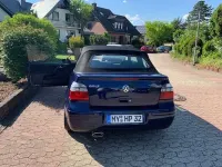 Gebraucht VW Golf Sportline 116 PS (85 kW) 2002 Blau Cabrio