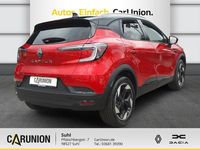 Neu Renault Captur Techno 140 PS (102 kW) 2025 Dezirrot metallic, black pearlschwarz metallic SUV