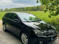 Gebraucht VW Golf VI Style 105 PS (77 kW) 2011 Schwarz Kleinwagen
