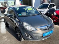 Gebraucht Opel Corsa Color Edition 101 PS (74 kW) 2014 Plat.anthr./rogrey/0j:silbergr Kleinwagen