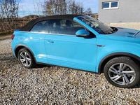 Gebraucht VW T-Roc Cabriolet R-line 150 PS (110 kW) 2024 Blau Cabrio