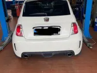Gebraucht Abarth 500 135 PS (99 kW) 2011 Weiß Kleinwagen