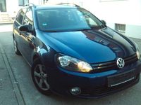 Gebraucht VW Golf VII Match 105 PS (77 kW) 2012 Blau Kombi