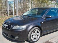 Gebraucht Audi A3 105 PS (77 kW) 2003 Schwarz Kleinwagen