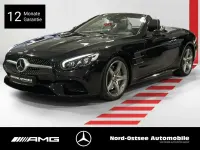Gebraucht Mercedes SL500 AMG 455 PS (334 kW) 2020 Metalliclack obsidianschwarz Cabrio