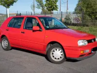 Brugt VW Golf III 75 HK (55 kW) 1997 Rød Hatchback