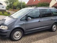 Gebraucht VW Sharan United 116 PS (85 kW) 2010 Grau Van / Kleinbus