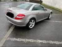Second-hand Mercedes SLK200 163 CP (119 kW) 2004 Argintiu Cabrio