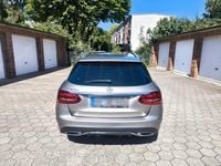 Gebraucht Mercedes C300 AMG line 245 PS (180 kW) 2020 Braun Kombi