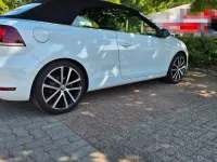 Gebraucht VW Golf Cabriolet 105 PS (77 kW) 2012 Weiß Cabrio