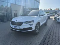 Gebraucht Skoda Karoq Clever 150 PS (110 kW) 2021 Weiß SUV